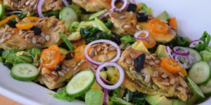 Beitragsbild des Blogbeitrags Kohl, Kumquat, Knoblauch und Hähnchen