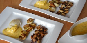 Beitragsbild des Blogbeitrags Heilbutt mit Artischocken und Champignons
