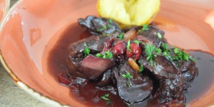 Beitragsbild des Blogbeitrags Hühnerleber mit Cranberries 