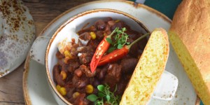 Beitragsbild des Blogbeitrags Wild Chili con Carne 