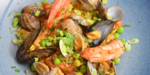 Beitragsbild des Blogbeitrags Paella Andalu