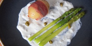 Beitragsbild des Blogbeitrags Ricotta, Spargel, Kapern 