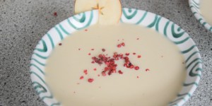 Beitragsbild des Blogbeitrags Kalte Birnensuppe 