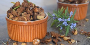 Beitragsbild des Blogbeitrags Haselnuss Fenchel Crunch mit Rosmarin