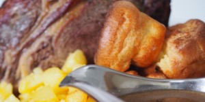 Beitragsbild des Blogbeitrags Roastbeef, Yorkshire Pudding, Potatoes 