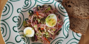 Beitragsbild des Blogbeitrags Extrawurstsalat 