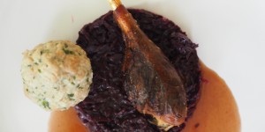 Beitragsbild des Blogbeitrags Martinigansl mit Kraut und Knödl