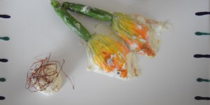 Beitragsbild des Blogbeitrags Zucchiniblüten Topfenterrine