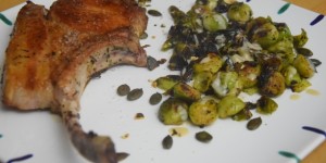 Beitragsbild des Blogbeitrags Schwein mit Kohlsprossen