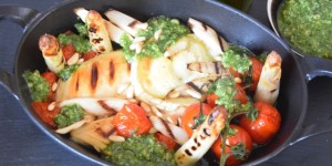 Beitragsbild des Blogbeitrags Huhn und Spargel gegrillt