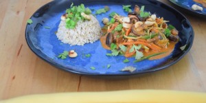 Beitragsbild des Blogbeitrags Das Erkältungs-Curry-Huhn