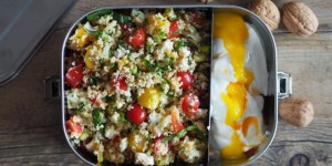 Beitragsbild des Blogbeitrags Kamut-Couscous-Salat 