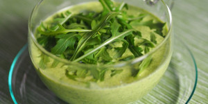Beitragsbild des Blogbeitrags Rucola-Suppe