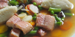 Beitragsbild des Blogbeitrags Hamburger Aalsuppe
