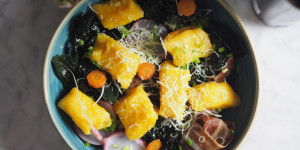 Beitragsbild des Blogbeitrags Kürbis-Gnocchi und Grünkohl (Jamie-Oliver-Kürbiswoche)