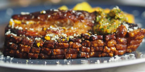 Beitragsbild des Blogbeitrags Herbst-Schweinsbraten