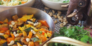 Beitragsbild des Blogbeitrags Indisches Essen (langsames Kochen) 