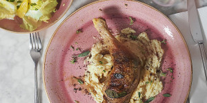 Beitragsbild des Blogbeitrags Hähnchen herb
