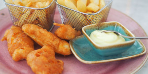 Beitragsbild des Blogbeitrags Fish and Chips – als Menu 