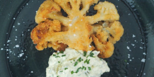 Beitragsbild des Blogbeitrags Karfiolschnitzel 