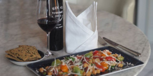 Beitragsbild des Blogbeitrags Kichererbsensalat