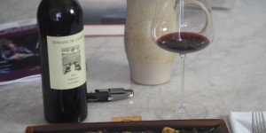 Beitragsbild des Blogbeitrags Hühnerherzen mit Polenta / Bordeaux / Cannabis / Wambacher