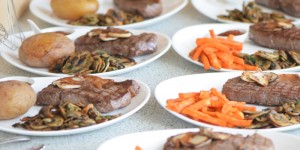 Beitragsbild des Blogbeitrags Striploin mit Pommes Frites