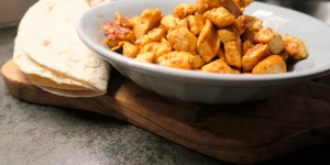 Beitragsbild des Blogbeitrags Chicken Burrito deluxe mit Guacamole