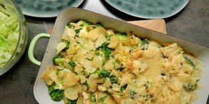 Beitragsbild des Blogbeitrags Chips-Hendl mit Brokkoli á la Bine 