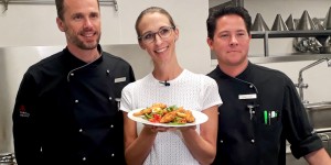 Beitragsbild des Blogbeitrags BRINNER im Vienna Marriott & ein Gericht von Bine kocht!