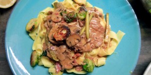 Beitragsbild des Blogbeitrags Champignon-Rindsschnitzel