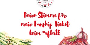 Beitragsbild des Blogbeitrags BINE beim AMA FOODBLOGAWARD 2016 #afba16