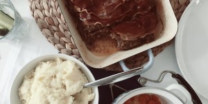 Beitragsbild des Blogbeitrags Oma’s Hackbraten 