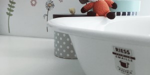 Beitragsbild des Blogbeitrags Babywaschbecken