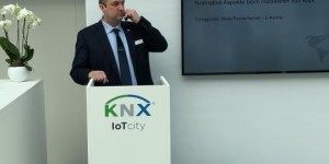 Beitragsbild des Blogbeitrags Video: Das war die light + building 2018 – KNX IOT City 