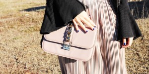 Beitragsbild des Blogbeitrags Outfit: Plissee Rock