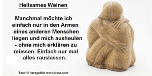 Beitragsbild des Blogbeitrags Heilsames Weinen 