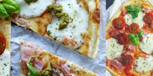 Beitragsbild des Blogbeitrags die einfachste Pizza der Welt