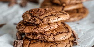 Beitragsbild des Blogbeitrags Brownie Cookies