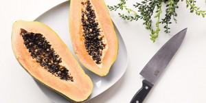 Beitragsbild des Blogbeitrags Zero Waste Kitchen: Papayapfeffer