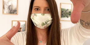 Beitragsbild des Blogbeitrags COVID-19 / Ein schnelles DIY für eine Mund-Nasen-Schutzmaske ohne Nähen