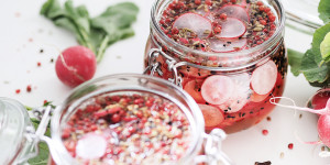 Beitragsbild des Blogbeitrags Eingelegte Radieschen – ein Geschmackserlebnis