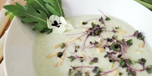 Beitragsbild des Blogbeitrags Kalte Spargel – Suppe