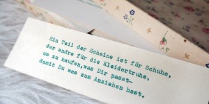 Beitragsbild des Blogbeitrags Flohmarktfunde einer Liebesgeschichte