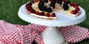 Beitragsbild des Blogbeitrags Low Carb Früchtepizza: Eine gesunde Vitaminbombe schnell und einfach gemacht!