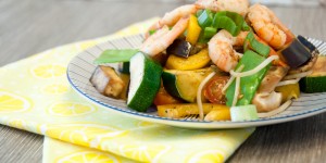 Beitragsbild des Blogbeitrags Kalorienarme Gemüsepfanne: 3x schnell, lecker und gesund 