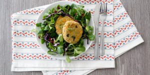 Beitragsbild des Blogbeitrags Knusprige Quinoa Bratlinge vegan