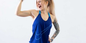 Beitragsbild des Blogbeitrags So wirst du zur Powerfrau: Muskelaufbau ohne Geräte