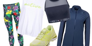 Beitragsbild des Blogbeitrags Farbenfrohes Laufoutfit für den Frühling