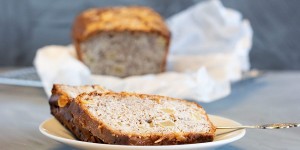 Beitragsbild des Blogbeitrags Low Carb Apfelkuchen mit Mandeln
